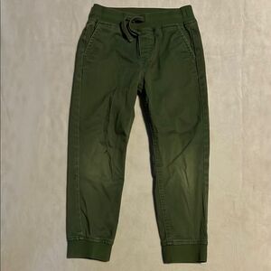 Janie and Jack Green Relaxed Fit Joggers